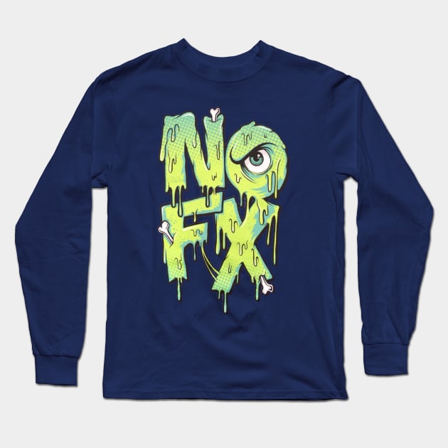 nofx eye Long Sleeve T-Shirt by Stupidufo Cruelmonster